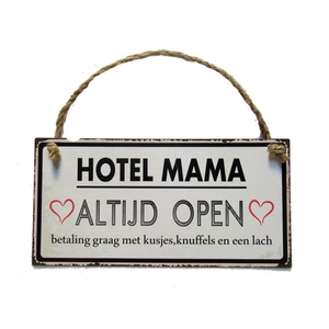 Wall Hanger Metal Hotel Mama