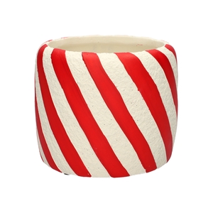 DF03-751500947 - Pot Carol d12/15xh13 red/white