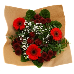 BOEKET ROCOCO ROOD