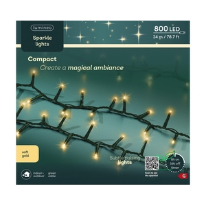 LED COMPACT LIGHTS SPARKLE EFFECT BUITEN