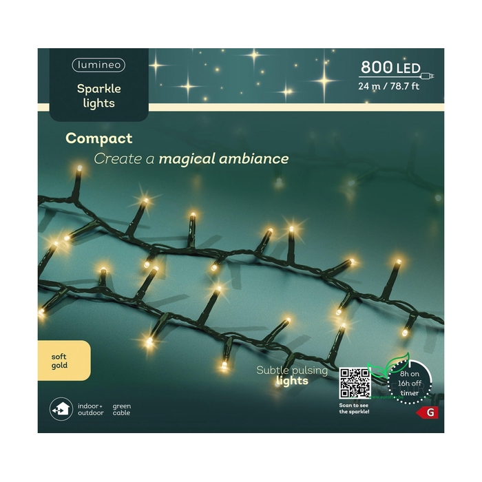 <h4>LED COMPACT LIGHTS SPARKLE EFFECT BUITEN</h4>