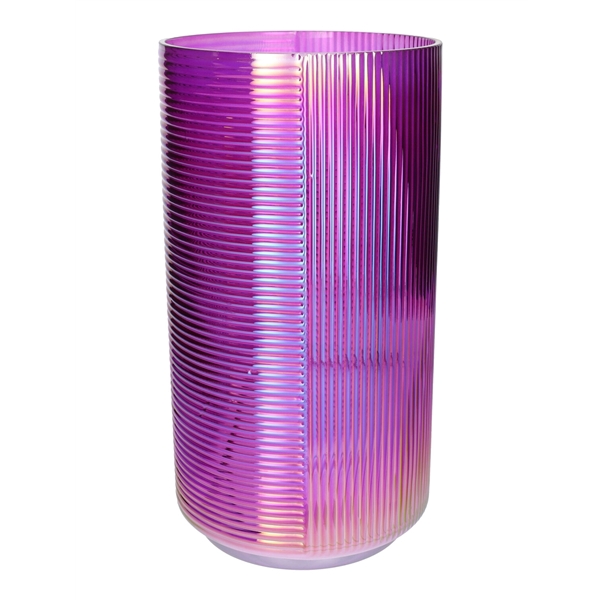 <h4>Vase Perlina d16.5xh30.5 purple+pearl</h4>