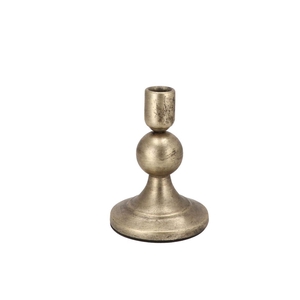 Kaya Gold Candle Holder 11x15cm