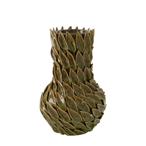Keramiek Exclusief Leaves vaas d20*32cm