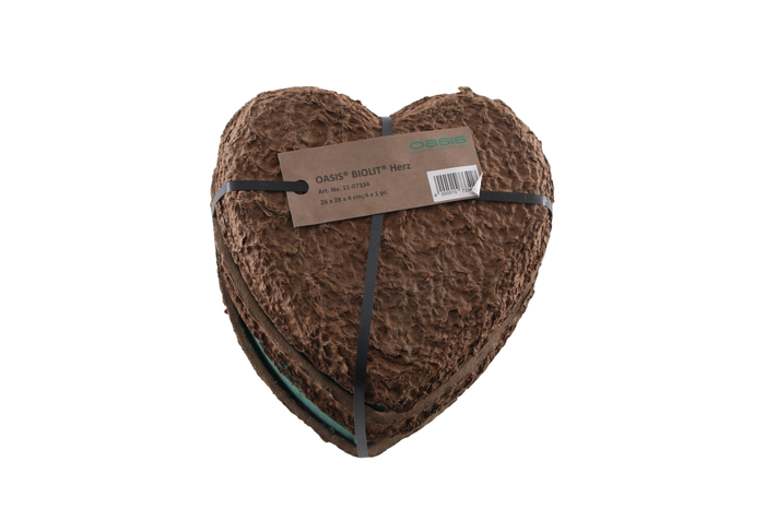 <h4>Oasis Heart 26x28cm Biolite Bio</h4>