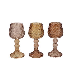 Jazz Scottish Brown T-light Pinecone Ass 9x18cm