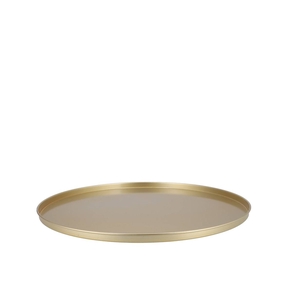 Coaster Majestic Gold Tray Metal 46x2cm