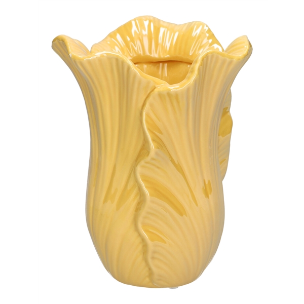 <h4>Vase Blush d14.5xh19.3 yellow</h4>