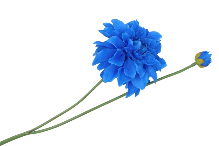 <h4>Silk Dahlia Spike Blue 78cm</h4>