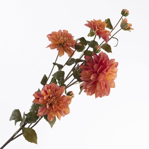 Dahlia Spray Pink Coral FL440364COR