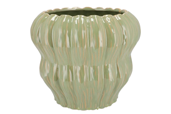 <h4>Lima Pistache Pot Bubble 28x28x26cm</h4>