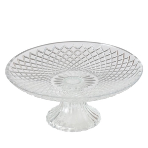 Cake plate Ruka, Clear glass, 4066076337682, 2044529