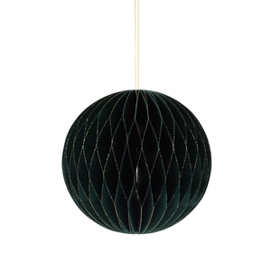 DF12-PH-10245 - Paper ball 15cm green/gold