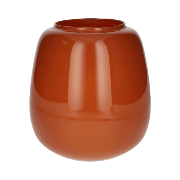 <h4>Vase Amelie d10.4\\18.2xh20 brown\\terra milky</h4>