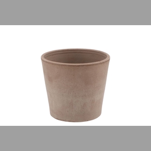 Terra Choco Pot Konisch Grijs 13x11cm