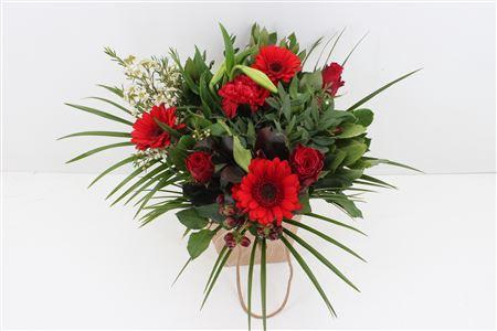 <h4>Boeket Nora Rood</h4>