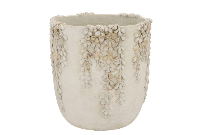 <h4>Rosie String Of Pearls Scottisch Sand Pot 23x23x24cm</h4>