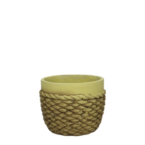 Ceramics Rope pot d12*10cm