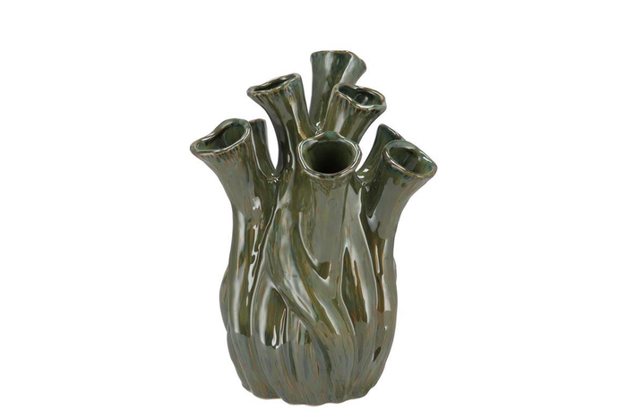 <h4>Milou Majestic Green Vase Aglio Organic 22x22x29cm</h4>