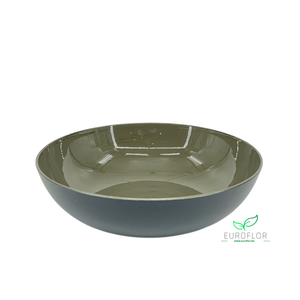 MELAMINE BOWL SOLID GREEN 30*30*H9