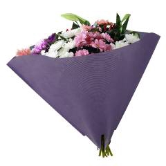 Hoes Angelo Satin Paperlook Paars