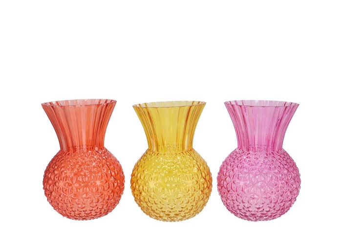 <h4>Senna Dutch Orange Mix Vase Ass 16x22cm</h4>