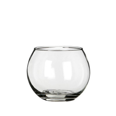 Glass fishbowl d10/7 8cm