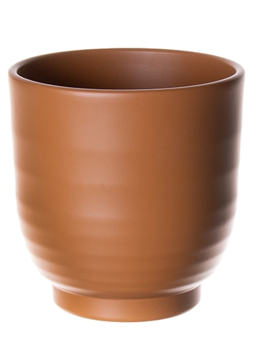 <h4>DF03-884617247 - Pot Ares d13.5xh14 caramel matt</h4>