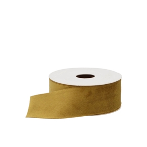 Ribbon Velvet 67 Gold Yellow 5mx40mm P/1