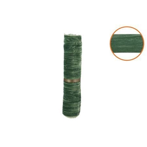 Ribbon Crushed Velvet Green 2mx26cm