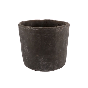 Iron Stone Grey Pot 21x19cm