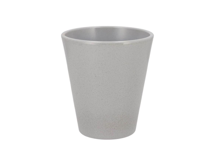 <h4>Ceramic Grey Stone Pot Orchid 15cm</h4>