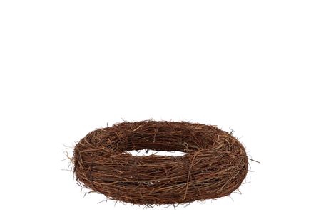 <h4>Wreath Elm Branches Brown 30x8cm</h4>