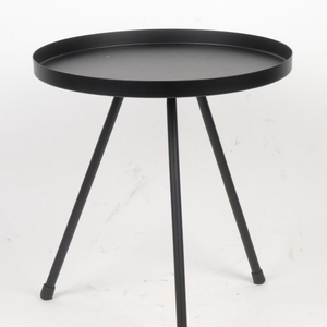 Alu Table Black Ø40cm 41854