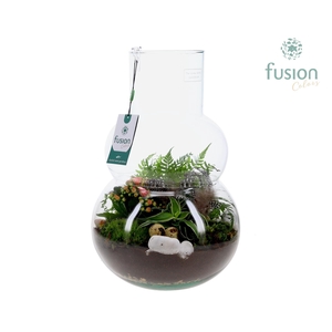 Green Bottle Olaf Large met Pasen arrangement