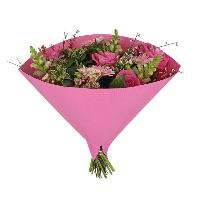 <h4>Hoes 35x35cm Angelo 70gr wit gestr. kraft roze 500/doos</h4>