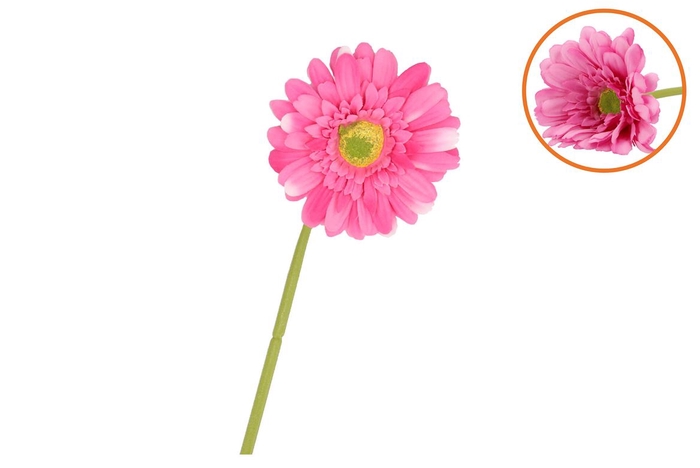 <h4>Silk Gerbera Pink 72cm</h4>