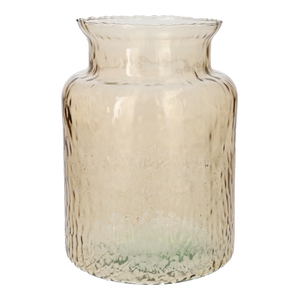 DF02-883912000 - Vase Hammer Bose d15/19xh25.5 beige Eco