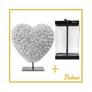 Moederdag Foam hart 15cm+standaard