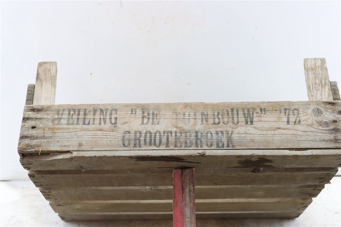 <h4>Crate Wooden Coaliflower 60x23x21</h4>