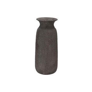 Bali Black Coal Vase 18x40cm