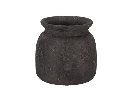 <h4>Bali Black Coal Jug 17x16cm</h4>