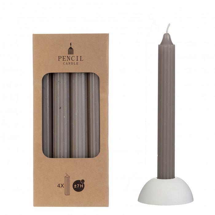 <h4>Candle Pencil d2.2*20cm x4</h4>