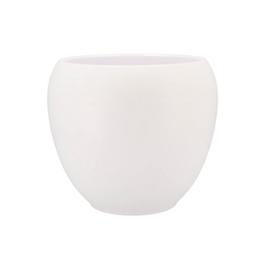 Vinci Matt White Flower Pot 28x24cm