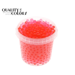 Gel pearls 1 ltr bucket Red