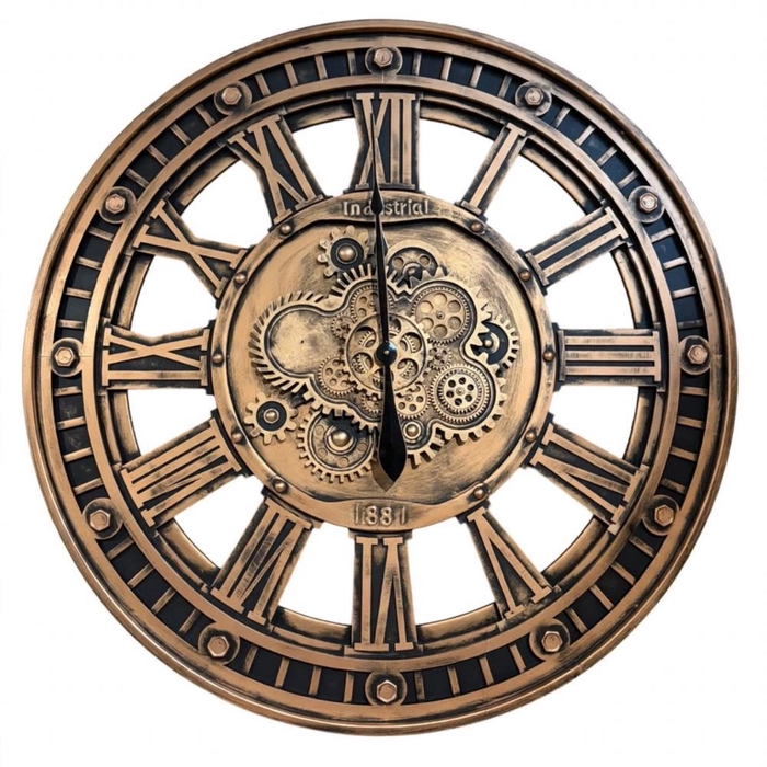 <h4>Clock Gear Open Ø90cm Copper 0</h4>