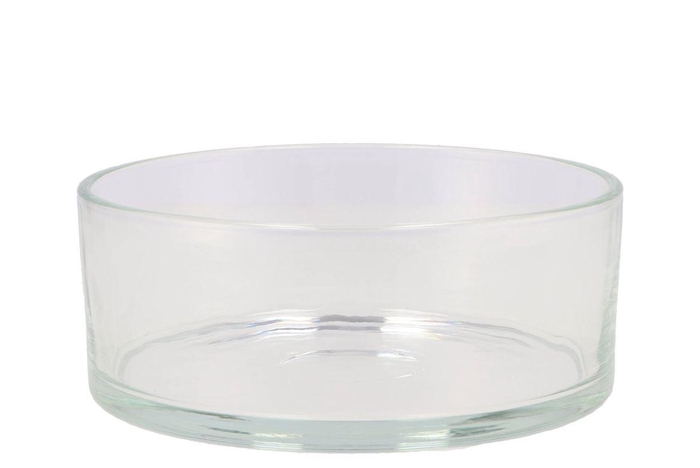 <h4>Glass Bowl Cilinder Heavy D19xh8cm</h4>