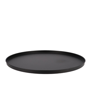 Coaster Black Tray Metal 46x46x2cm