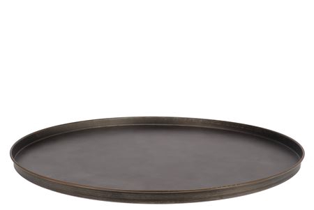 <h4>Coaster Bronze Tray Metal 56x56x2cm Nm</h4>