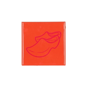 Tile Clogs Orange 10x10x1cm Nm